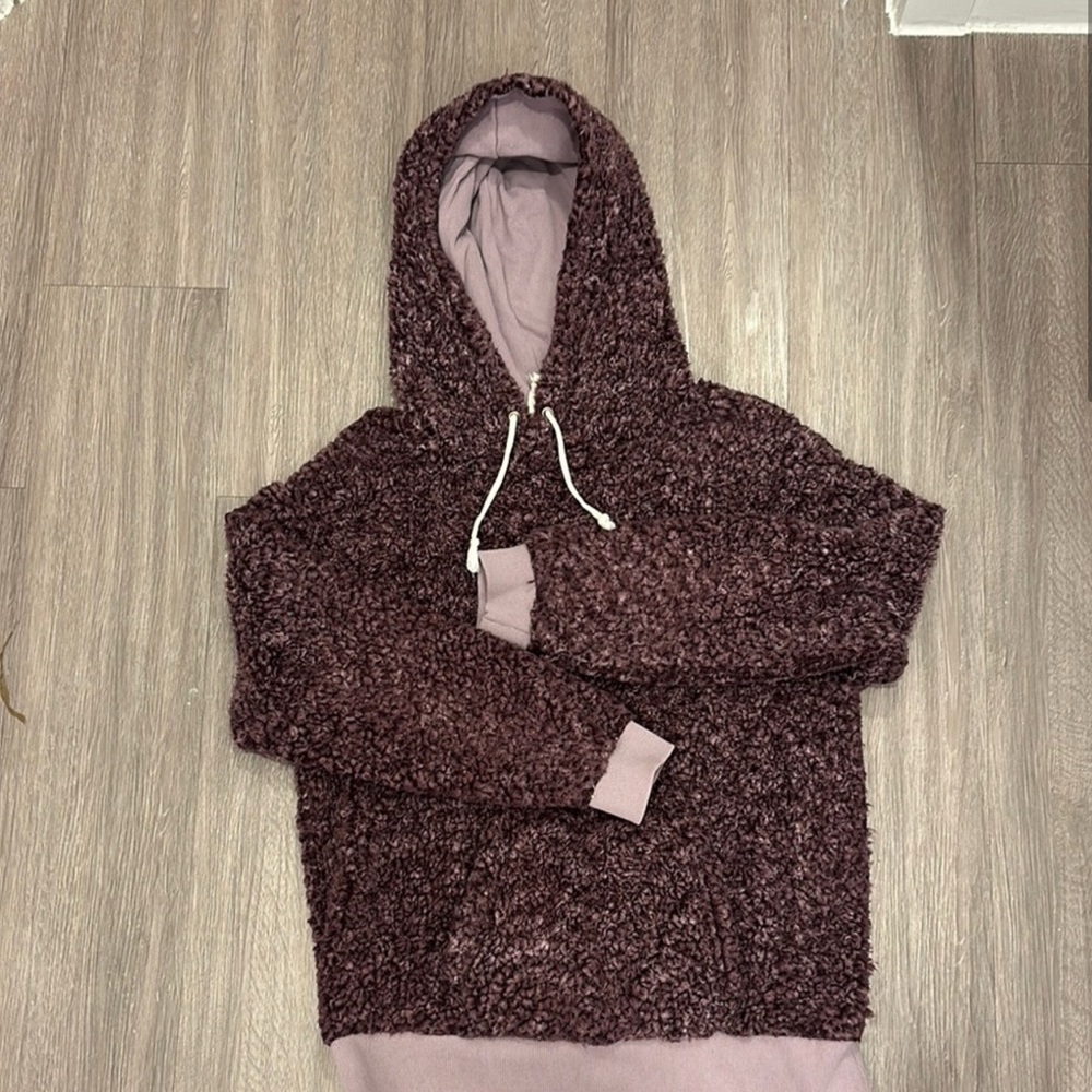 Cozy Sherpa Hooded Sweater